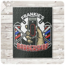 Anpassat namn Retro Barber Shop Pole Barbershop