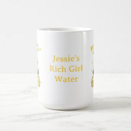 Anpassat Namn Rikedom Manifestation Pony Kaffemugg