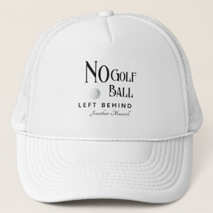 Anpassat Namn Rolig Golfhumor Modern Typsnittssätt Keps