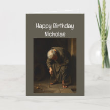 Anpassat namn - roligt födelsedag - Plockar inte u