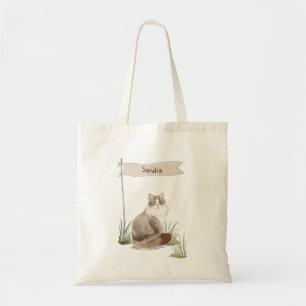 Anpassat namn Siberian Cat Pet Tygkasse