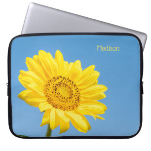Anpassat namn Solros Laptop Fodral