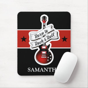 Anpassat namn som är född på Sten & Roll Guitar Mu Musmatta