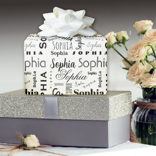 Anpassat namn Sophia Presentpapper