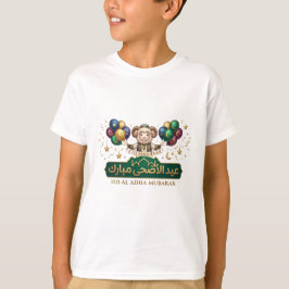 Anpassat Namn Sött Eid Al-Adha Får  T Shirt