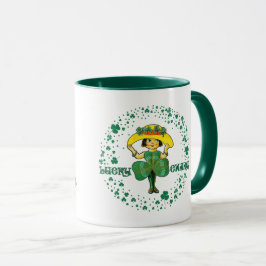Anpassat namn St. Patrick's Day Gift Mugg