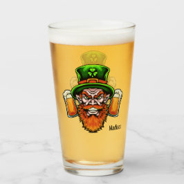 Anpassat namn St. Patrick's Day pint glass Glaskopp