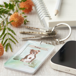 Anpassat namn Stafford Bull Terrier Pet Hund