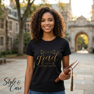 Anpassat namn Studenten Tee -Modern Tri-Blend Stil