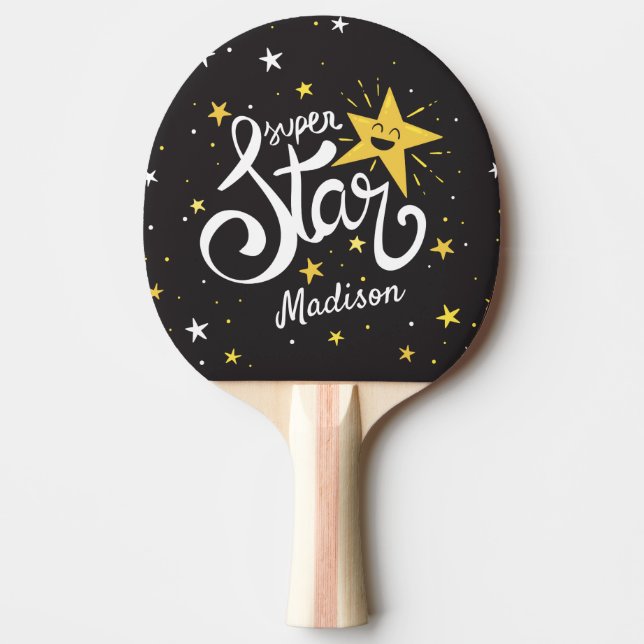 Anpassat namn Superstar Pingisracket (Framsidan)