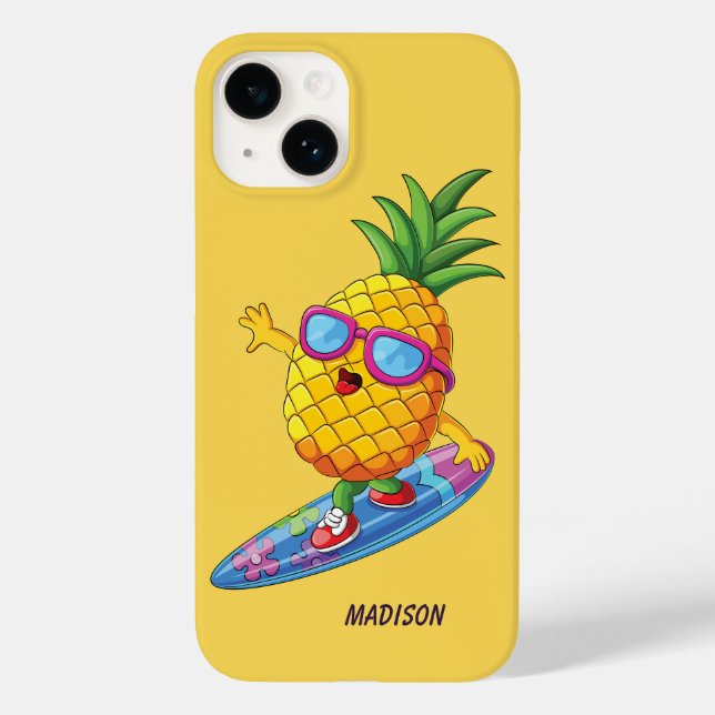 Anpassat namn Surfing Pineapple (Baksida)