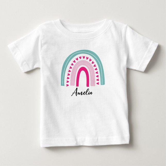 Anpassat Namn T Shirt (Framsida)