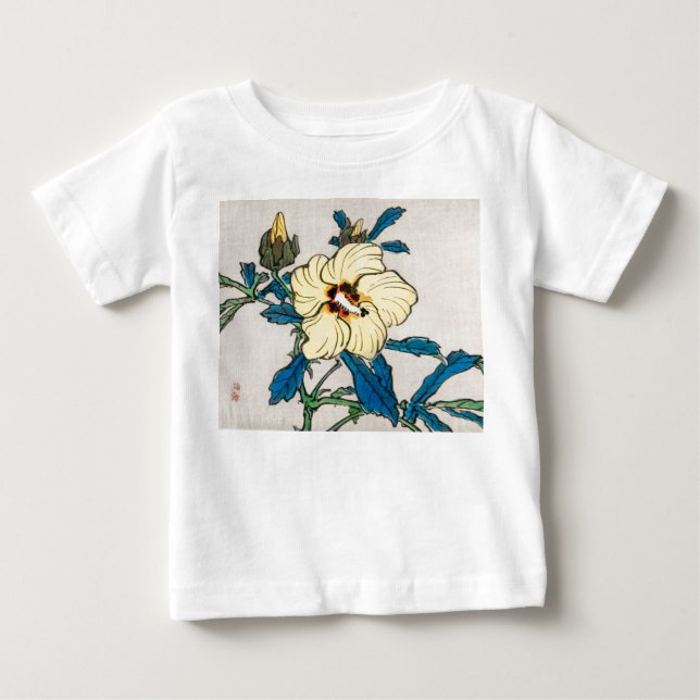 ANPASSAT NAMN T-SHIRT FÖR FLICKA JAPANESE-FLÖDEN (Framsida)