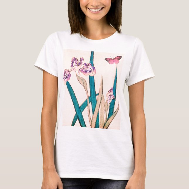 ANPASSAT NAMN T-SHIRT FÖR KVINNOR MED JAPANESE IRI (Framsida)