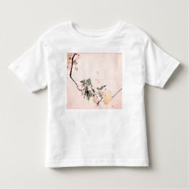 ANPASSAT NAMN T-SHIRT FOR SMÅBARN JAPANESE FLOWERS