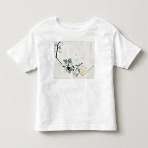 ANPASSAT NAMN T-SHIRT FOR SMÅBARN JAPANESE FLOWERS