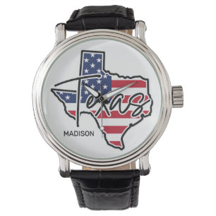Anpassat namn Texas Armbandsur
