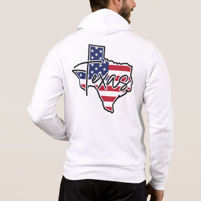 Anpassat namn Texas T Shirt (Baksida)