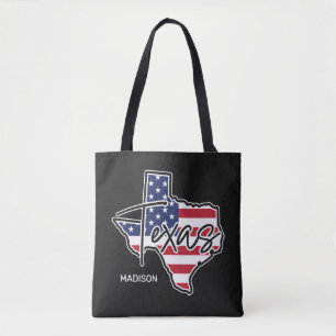 Anpassat namn Texas Tygkasse