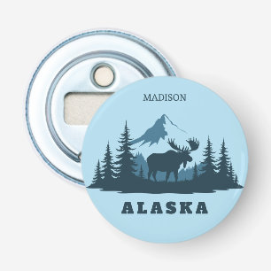 Anpassat namn & text ALASKA Flasköppnare