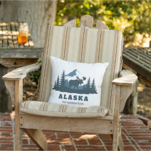 Anpassat namn & text ALASKA Kudde