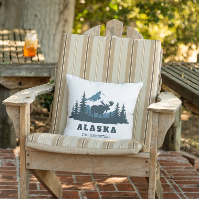 Anpassat namn & text ALASKA Kudde (Stol)