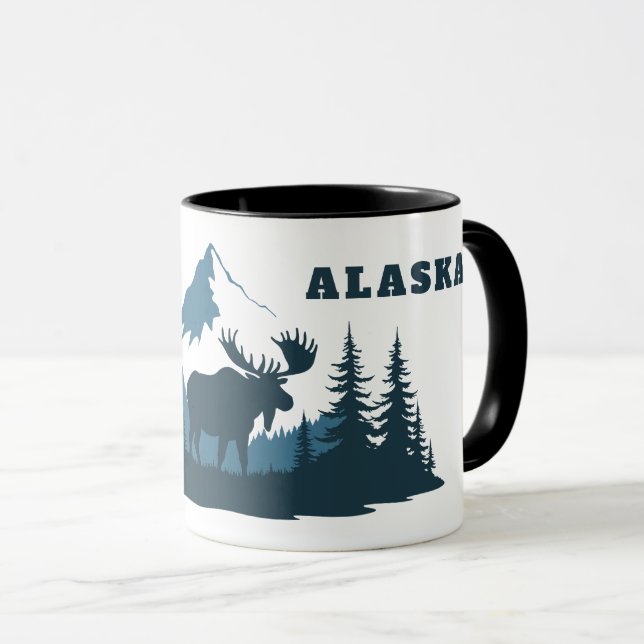Anpassat namn & text ALASKA Mugg (Framsida höger)
