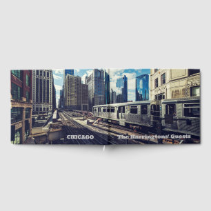 Anpassat namn/Text Chicago Gästböcker
