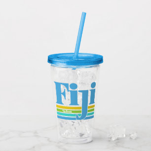 Anpassat namn / text Fiji Take Away Mugg