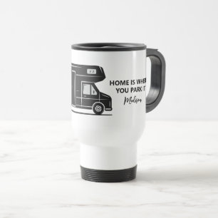 Anpassat namn & text husvagn resemugg