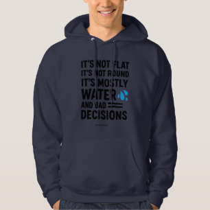 Anpassat namn/text ”Mestadels vatten & dåliga besl Hoodie