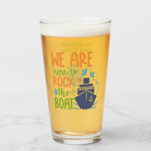 Anpassat namn, text och år glaskopp