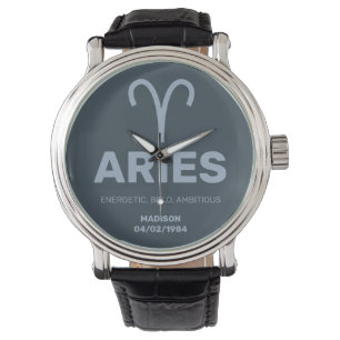 Anpassat namn/textzodiacinloggningsmeddelanden armbandsur