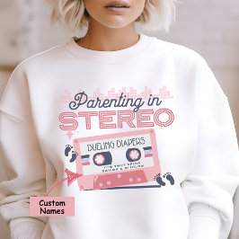 Anpassat namn Tingergotskjorta mamma, retrokassett T Shirt