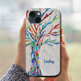 Anpassat namn Träd Fodral-Mate iphone case