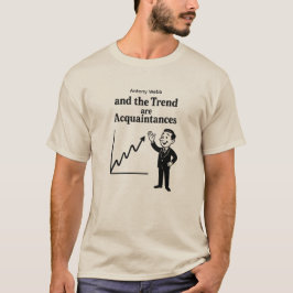 Anpassat Namn Trend Diagram Rolig Trader T Shirt