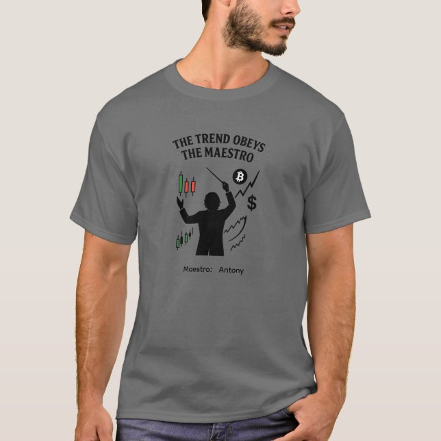 Anpassat Namn Trend Maestro T Shirt (Framsida)