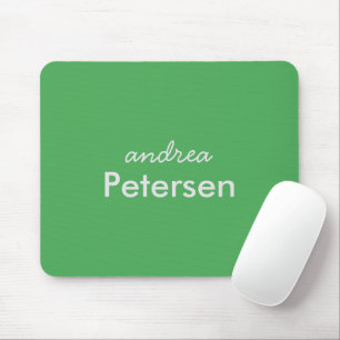 Anpassat namn trendigt modernt minimalistiskt musmatta