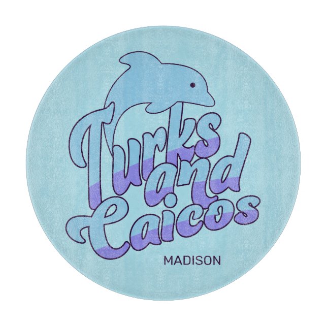 Anpassat namn Turks och Caicos Dolphin (Framsidan)