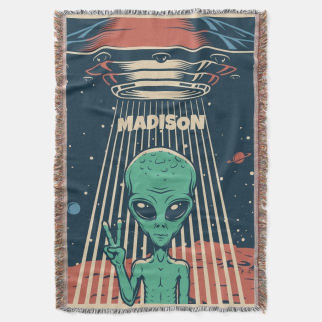 Anpassat namn UFO-alias Filt (Framsidan Vertikal)