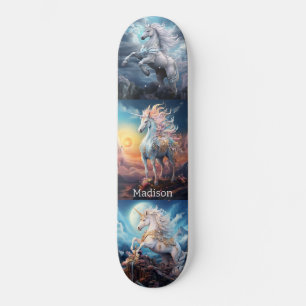 Anpassat namn - vackra universitet mini skateboard bräda 18,5 cm