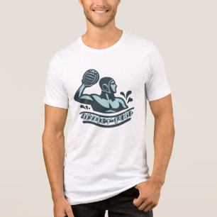 Anpassat Namn Vattenpolo T Shirt