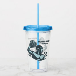 Anpassat Namn Vattenpolo Take Away Mugg