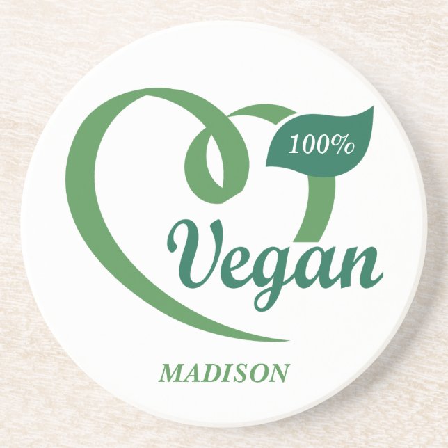 Anpassat namn Vegan Underlägg (Framsidan)