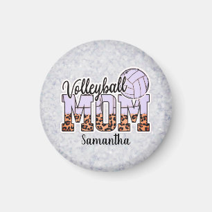 Anpassat namn Volleyball Mamma MORS DAG Magnet
