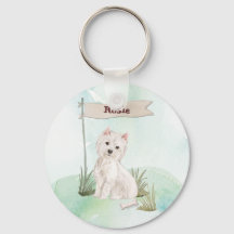 Anpassat namn Westie Pet-Hund