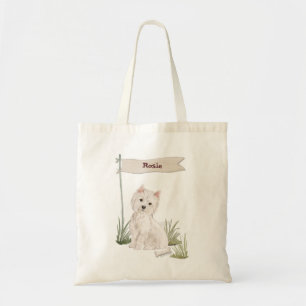 Anpassat namn Westie Pet-Hund Tygkasse