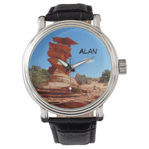 Anpassat namn Wrist Watch, Sten-format Armbandsur