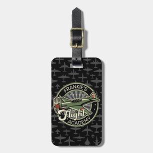 Anpassat NAMN WWII Militär Fighter Krig Flygplan R Bagagebricka