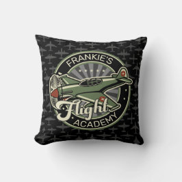 Anpassat NAMN WWII Militär Fighter Krig Flygplan R Kudde